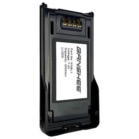 Banshee Replacement for Kenwood KNB-L1 2000mAh Li-ion Battery for NX-5000 NX-5200 NX-5300 TK-5230 Radio