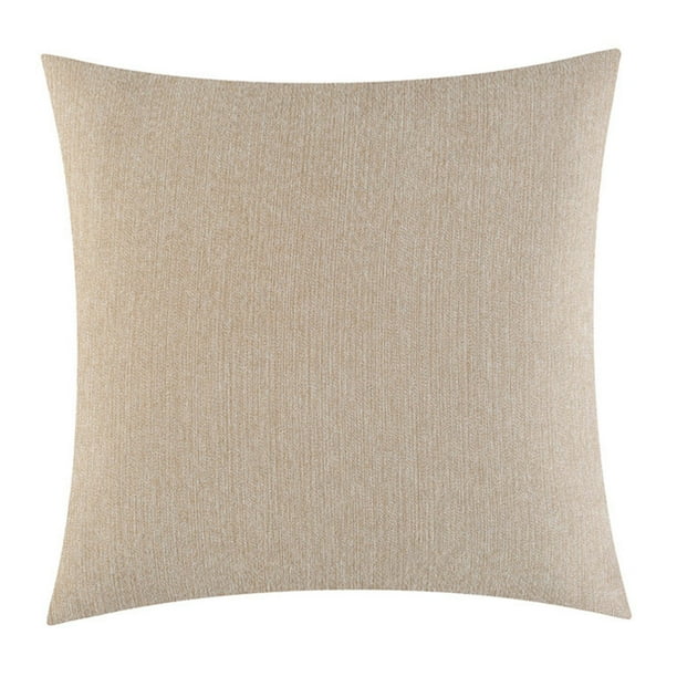 Funda de almohada de poliéster y algodón, cojín de Jacquard de color sólido, funda de almohada decorativa para sofá, 50x50cm Yuarrent LF0208-03B