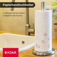 thumbnail image 2 of Soporte portátil para toallas de papel de cocina, diseño práctico y sencillo, se adapta a todos los rollos de toallas de papel de tamaño habitual, 2 of 5