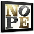 thumbnail image 1 of Sophie 6 15x15 Black Modern Framed Museum Art Print Titled - Nope, 1 of 5