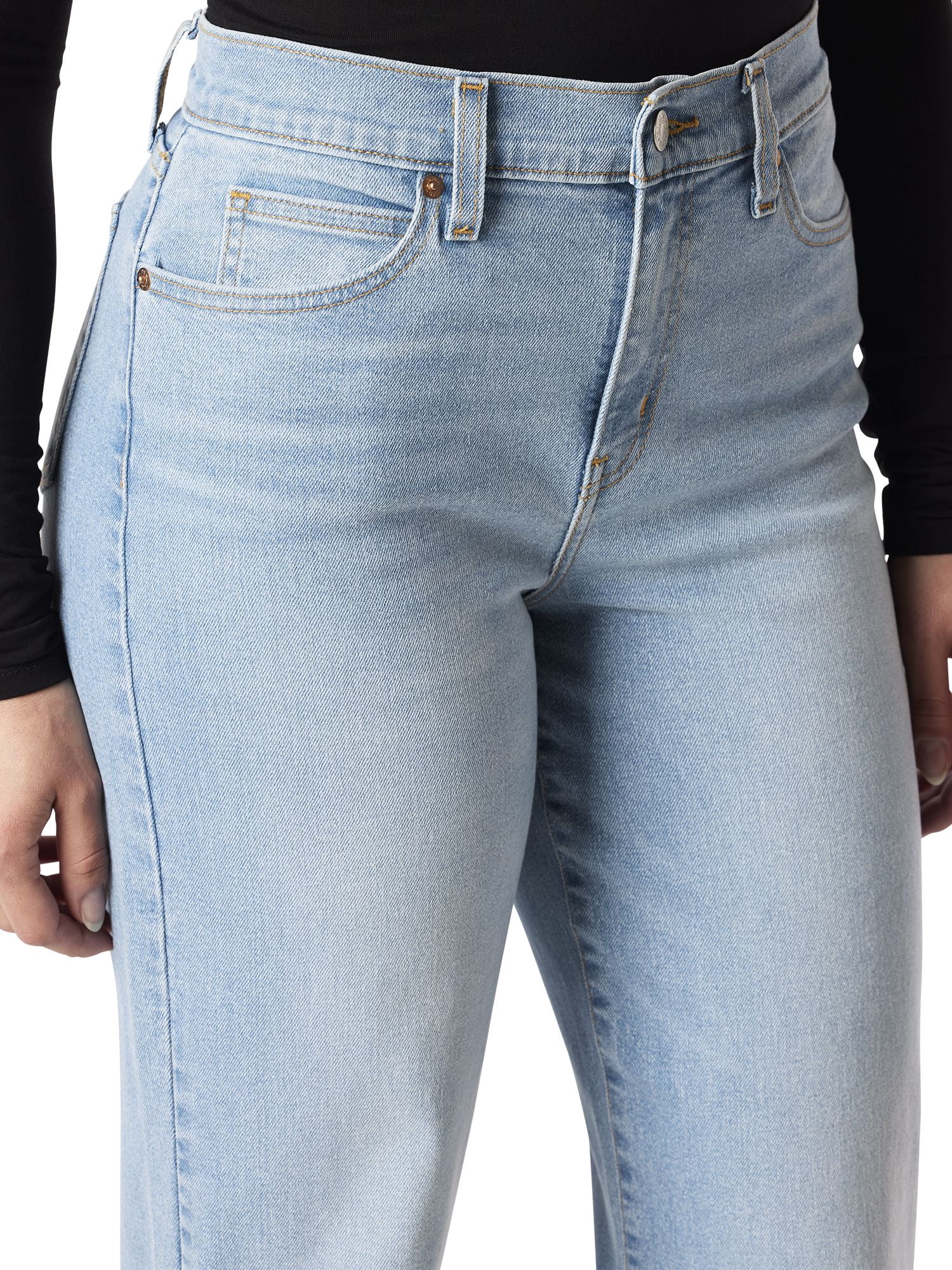 Levi Strauss Signature Women's and Women's Plus Vintage Relaxed Cuffed Stovepipe Jeans