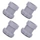 thumbnail image 4 of Almohadilla de Goma Zhivalor para lavadora soporte ajustable 4 Uds Gris, 4 of 8