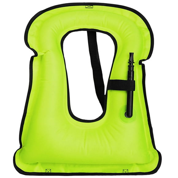 MesaSe Gilet de Plongée Gonflable Gilet de Natation Adultes/enfants Veste Légère de Snorkeling Aide à la Flottabilité Réglable Gilet de Natation Gilet de Sauvetage Portable pour Enfants Adulte Plongée Natation