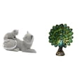 thumbnail image 1 of Figura de escritorio, estatua de gato, estatua de , adorno decorativo de resina, diseño creativo, adecuado para oficina, hogar, estante, escr, 1 of 8