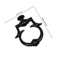 thumbnail image 2 of CATIEBYE 1Set Black Zinc Alloy Door Knocker Replacement for Homeowners European Style, 2 of 8