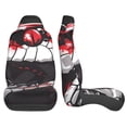 thumbnail image 3 of Pofeuu Fierce Red Viper Graphic Art Print Automotive Car Seat Covers Flat Cloth Full Set Seat Covers,Car Seat Covers front seats for Cars Trucks and SUVs(Two packs), 3 of 7