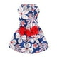 thumbnail image 1 of Vestido de niña para perros lindo floral elegante cómodo vestido de princesa para perros pequeños gatos primavera verano S, 1 of 5