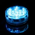 thumbnail image 4 of WALFRONT Submersible 10 LED Multicolor Waterproof Light RGB for Vase Wedding Party Fish Tank Decoration, Decorative Light,Submersible Light, 4 of 7