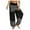 094_Black, variant on Jxximdong Pants for Women Men's And Women's Loose Crotch Pants Retro Printed Jumpsuit Yoga Pants Beige L Trousers