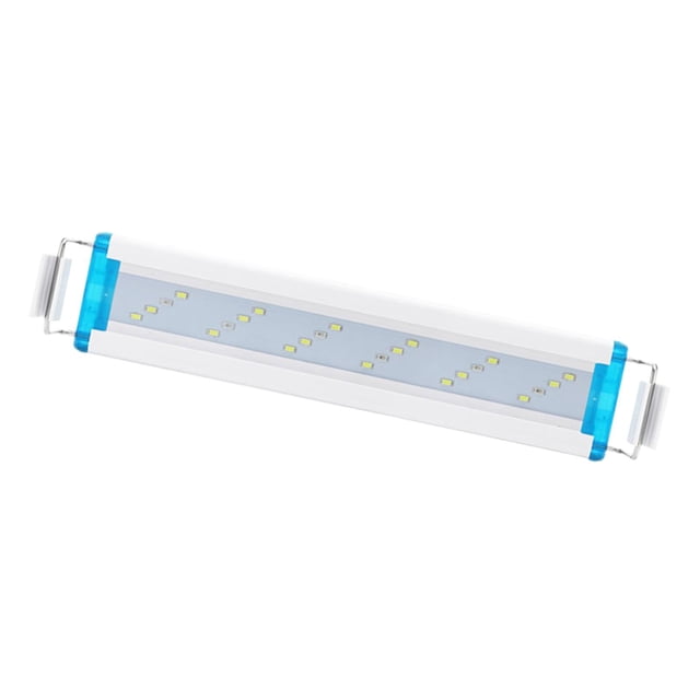 Luz LED para acuario Super Slim Fish Tank Plant Grow Lighting LED 12W 12W 24leds Yuyangstore Mini lámpara de luz de acuario
