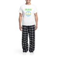 thumbnail image 5 of CafePress - No War In Ukraine Support American Ukraini Pajamas - Men's Light Loose Fit Cotton Pajama Set, 5 of 7
