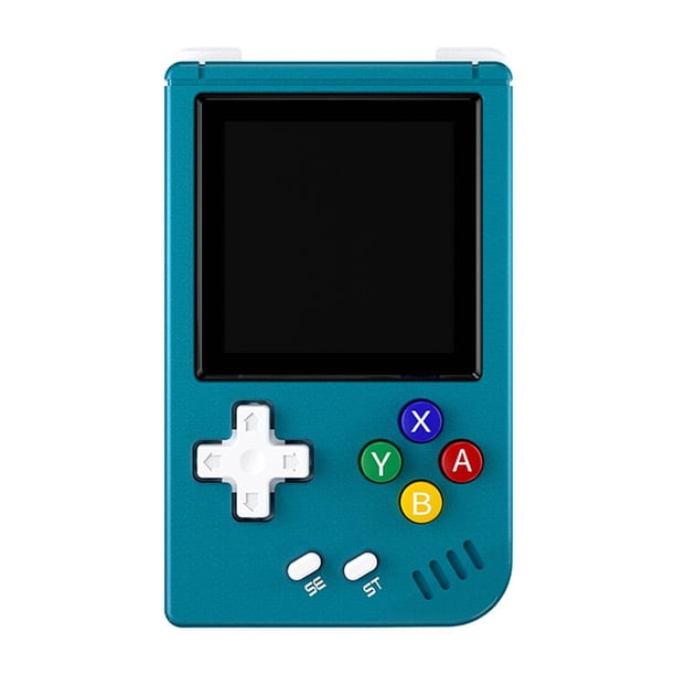 Juego para RG Nano Fingertip Console 1050mAh Metal Shell Gift Kids (32G) Azul