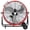 Red, variant on Achazel 24 Inch Industrial Drum Fan, 3-Speed Heavy Duty 8100 CFM Air Circulation High Velocity Floor Fan for Warehouse Workshops Garage Cooling Black