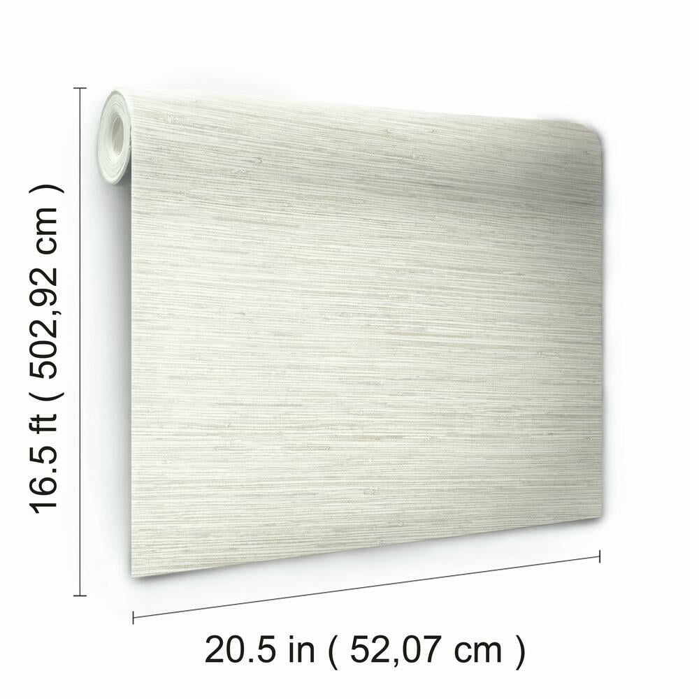Faux Grasscloth Peel and Stick Wallpaper