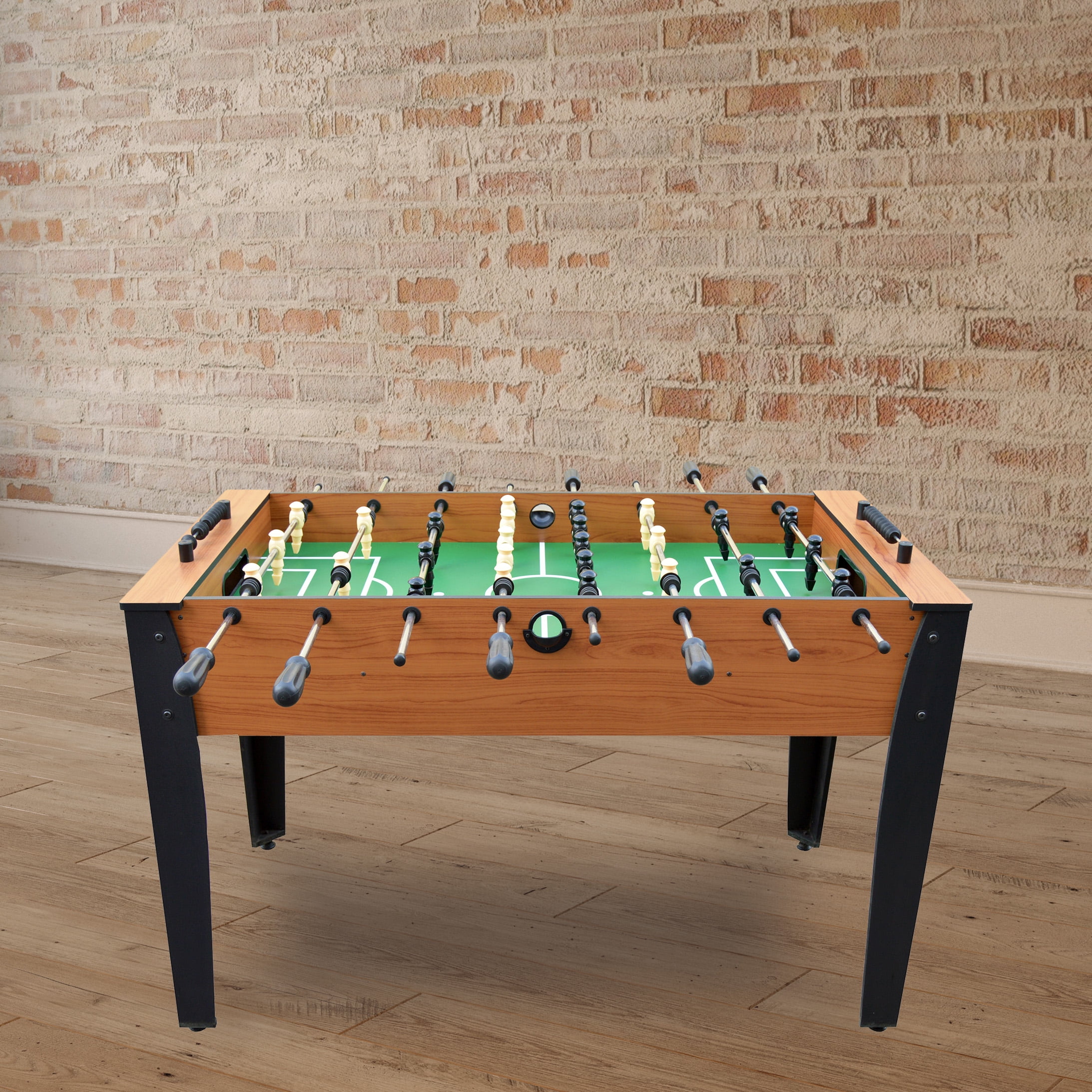 Buy Hathaway Hurricane Foosball Table, 54in, Light Cherry Finish