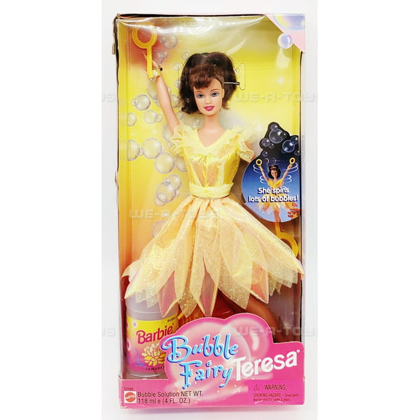 Barbie Bubble Teresa Doll Mattel 1998 #22089 NEW - Walmart.com
