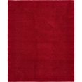 thumbnail image 1 of Unique Loom Solo Solid Plush Kids Modern Rug 10' x 13' Rectangle Red, 1 of 2