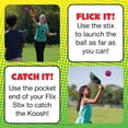 thumbnail image 7 of Koosh Flix Stix, Kids Outdoor Beach Game, Plays like Lacrosse, for Adults and Family, Ball Included, Ages 6+, 7 of 7