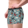 thumbnail image 2 of Fotbe Farm Animals 1 Calzoncillos Tipo Boxer con Bolsa de Soporte Total para Hombre, X-Temp Fresco, Transpirable y de Secado Rápido-Large, 2 of 5