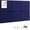 Dark Blue, variant on Hapric Large Cork Board 36" x 24", 6 Pack Black Felt Wall Tiles with 30 Pcs Pushpins for Walls Office