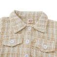 thumbnail image 5 of Lovebay Infant Baby Girls Long Sleeve Princess Dress Plaid Cardigan Coat Formal Outfits, 5 of 9