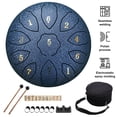 thumbnail image 4 of Instrumentos Curativos Percusión Tambor Mano 8 Pulgadas 11 Notas, 4 of 9