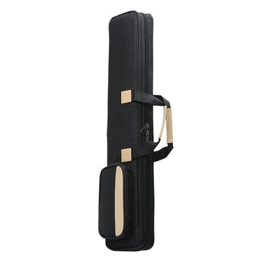 Étui de Transport pour Flûte, Doublure Rembourrée Épaissie, Étui de Protection pour Flûte, Noir Léger 90 cm