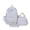 Blue 420*300*150, variant on Floral Lace Nylon Daypack Bundle with Lunch Tote & Pen Case, 3-Piece Preppy Academy Rucksack Combo for Travel & Daily Use (White)