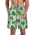 thumbnail image 1 of Fotbe Broccoli 2 Trajes de Baño Estampados para Hombre, Shorts de Verano de Secado Rápido, Ropa de Playa, Bañadores-Medium, 1 of 6
