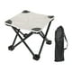 thumbnail image 3 of Taburete de campamento Taburete plegable portátil Silla pequeña Reposapiés Asiento Taburete plegable para acampar Taburete plegable para exterior Play con bolso, 3 of 8