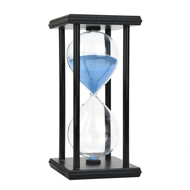 Madera Arena Madera Arena Temporizador Madera Arena Reloj Reloj De Arena 30 Minutos Madera Arena Vidrio Temporizador Reloj Moda Regalos Hogar Oficina Escritorio Decoración ANGGREK Otros
