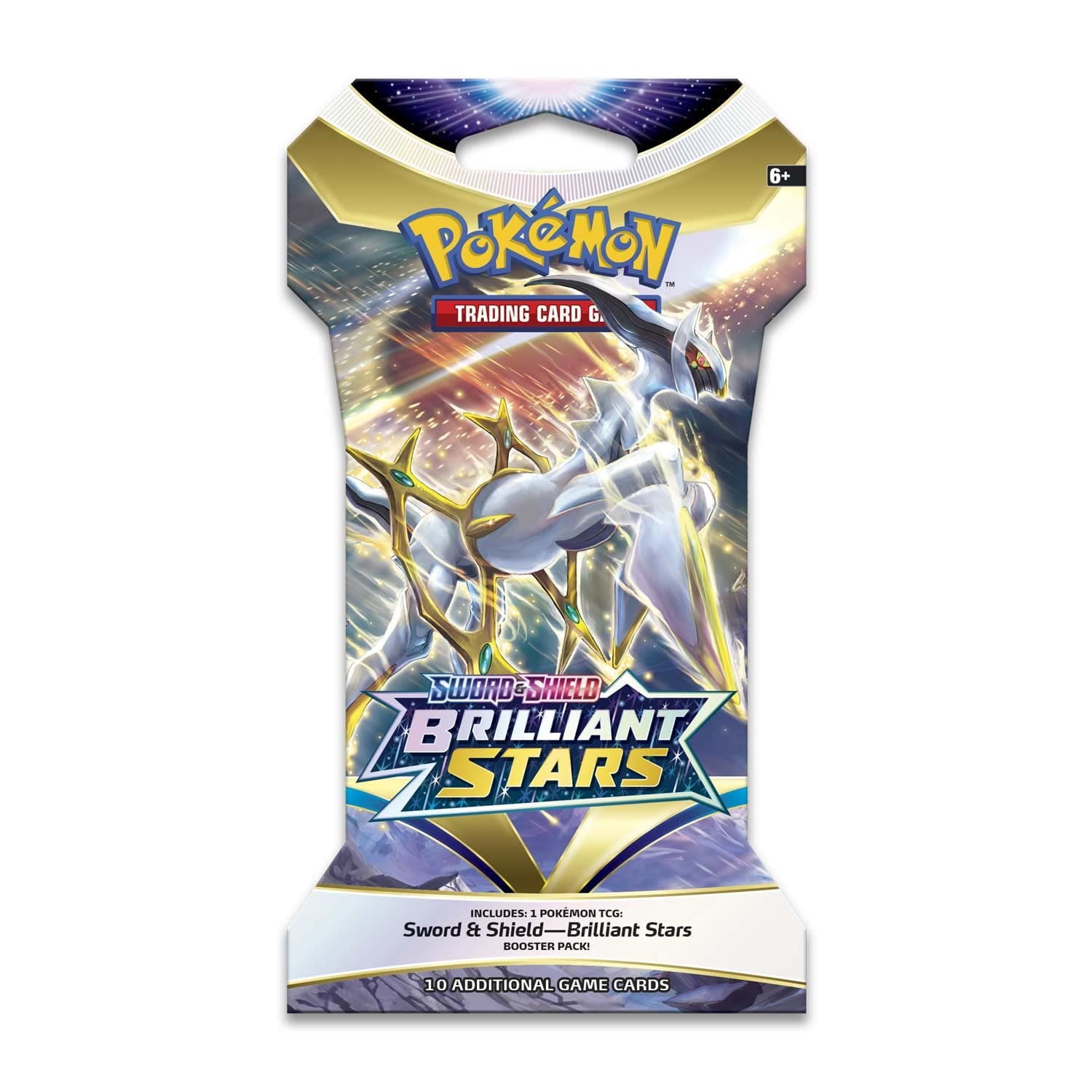 Pokemon Sword and Shield Brilliant Stars Sleeved Box Boosters - 8 booster packs!