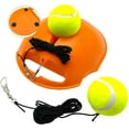 thumbnail image 2 of Tennis Trainer Self Training Rebound Baseboard Tennis Training Gear with 1 String Balls, 2 of 8