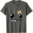 thumbnail image 1 of Funny Monster Scene Kid Emo Design T-Shirt - White - 4XL, 1 of 2