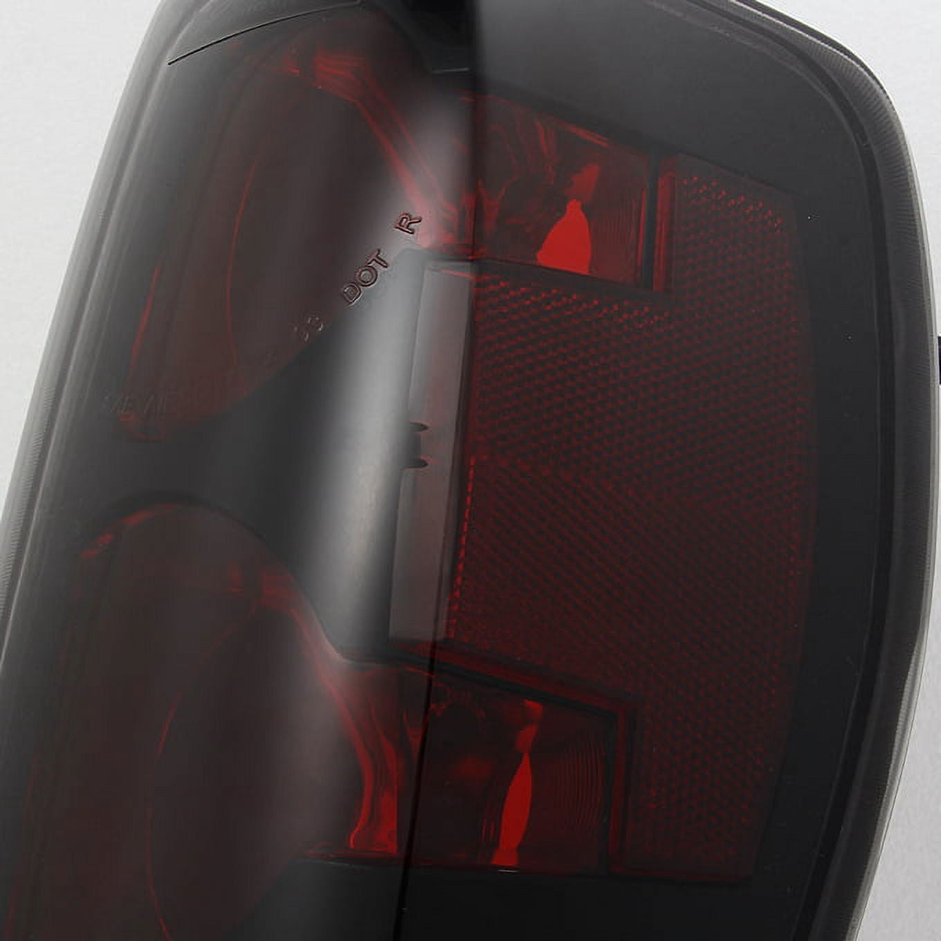 AKKON - For 2004-2012 Colorado Canyon Black Smoked Tail Lights Lamps Assembly Left + Right Replacement