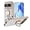 White, variant on Case for Google Pixel 8 Pro,[Built-in Rotatable Magnetic Kickstand] Plating Edge Soft TPU Slim Drop Protection Shockproof Phone Case for Google Pixel 8 Pro 5G,6.7 inch 2023 (White)