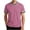 Hot Pink, variant on Antinious Men Sport Outdoors Print Short Sleeve V-Neck Summer Pullover Casual Blouse