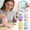 Blue, variant on Cute Bear Desktop Vacuum - USB 500mAh Rechargeable Mini Desk Vacuum Cleaner, Portable Tabletop Dust Catcher for Home Office Student Dorm, Cleaning Gadgets for Keyboard Counter Crumbs Pet Hair
