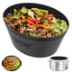 thumbnail image 1 of Revestimiento ovalado de silicona para olla de cocción lenta FROVEN de 4 cuartos, compatible con los revestimientos para ollas Crock Pot y Hamilton Beach, reutilizable, apto para lavavajillas, apto pa, 1 of 5