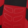 thumbnail image 2 of 9 Uds fundas de asiento de coche Protector de asiento de diseño automático estilo pista de neumático Ehuebsd rojo, 2 of 7