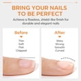 thumbnail image 5 of modelones Builder Nail Gel with Gel Top Coat, 8-In-One Clear Builder Acid Free Top Coat for Nail Thickening Apex Building Extension Shine Finish and Long Lasting, LED Lamp Cured 10ml DIY Home Salon, 5 of 8