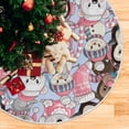 thumbnail image 5 of FMSHPON Cute Xmas Christmas Tree Skirt Stand Mat for Holiday Party Decoration Indoor Outdoor 36 inches, 5 of 6