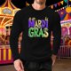 thumbnail image 2 of Mens Casual Camisetas, Carnaval Impreso Manga Larga Cuello Redondo Suelto Ajuste Superior, 2 of 5