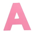 thumbnail image 1 of de pared 3D Papel tapiz de letras inglesas con mayúscula rosa para mejoras hogar Soledad  Pegatinas de pared con letras en inglés, 1 of 10