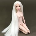 thumbnail image 4 of Peluca esculpida de cabeza de muñeca,Escultura de cabeza de muñeca BJD Girl,Cabeza y peluca con articulación esférica,Piezas personalizadas para bjd,Piezas de repuesto del cuerpo,Hacer, 4 of 9
