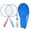 Red, Blue (Kids), variant on Badminton Rackets Set of 2 4 6 for Adults Kids,Beach Lawn Backyard Game Outdoor Sports,Racquets,Shuttlecocks & Carry Bag Included