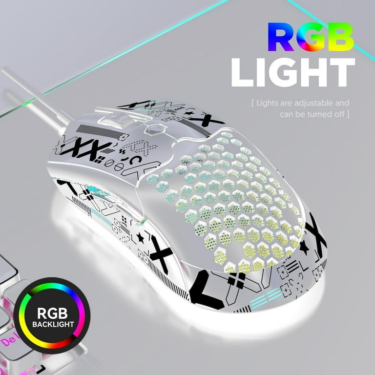 ZIYOU LANG M5 RGB Lightweight Wired Gaming Mouse with 12000 ZIYOU LANG M5 RGB Lightweight Wired Gaming Mouse with 12000