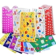 thumbnail image 4 of 10/20 piezas Bolsas de regalo impresas con lunares Bolsas de plástico para dulces Bolsas de botín para fiestas infantiles Suministros de decoración para fiestas de cumpleaños de niños y niñas, 4 of 5