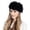 Black, variant on Stylish Slouchy for Women Floral Design Casual Comfort Headwear Soft Turban Hat Hot Pink,One Size