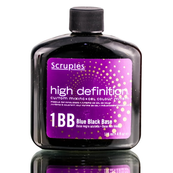Gel de color de alta definición Scruples BASE NEGRA AZULADA 1BB